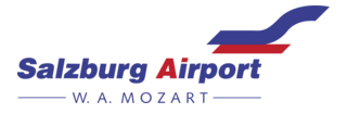 salzburg airport logo austria